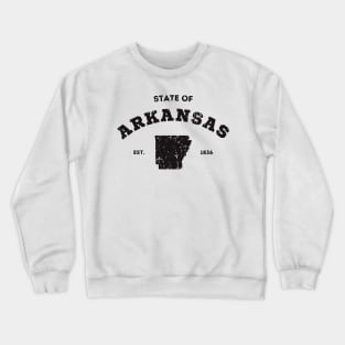 State Of Arkansas USA College Vintage Crewneck Sweatshirt